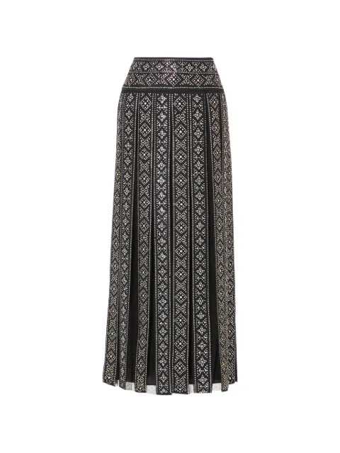 Temperley London jupe longue Gallantry à design plissé