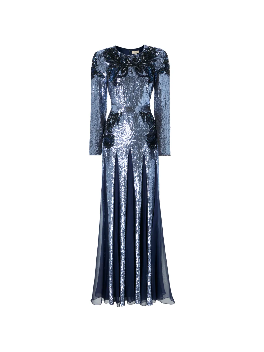 Temperley London Porta floral-embroidered maxi dress