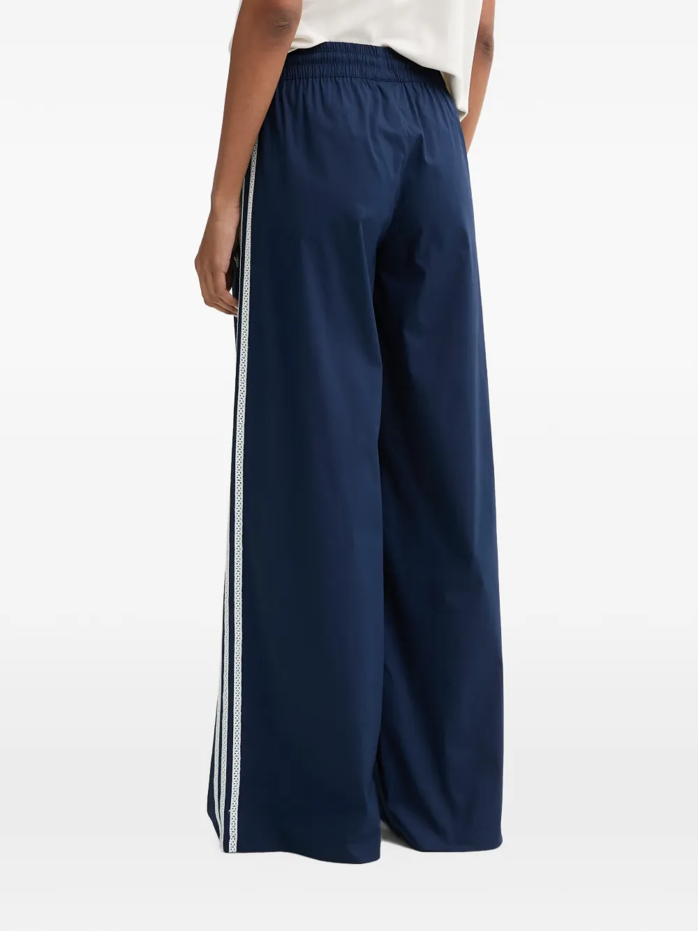 Adidas Originals Summer Glow Wide Leg Pants | Blue | FARFETCH