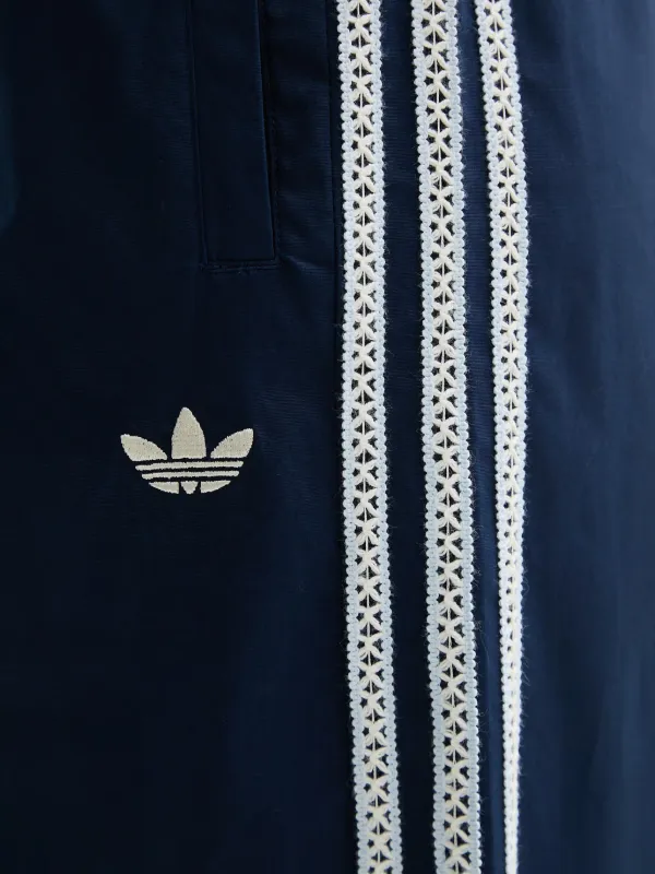 Adidas Originals Summer Glow Wide Leg Pants | Blue | FARFETCH