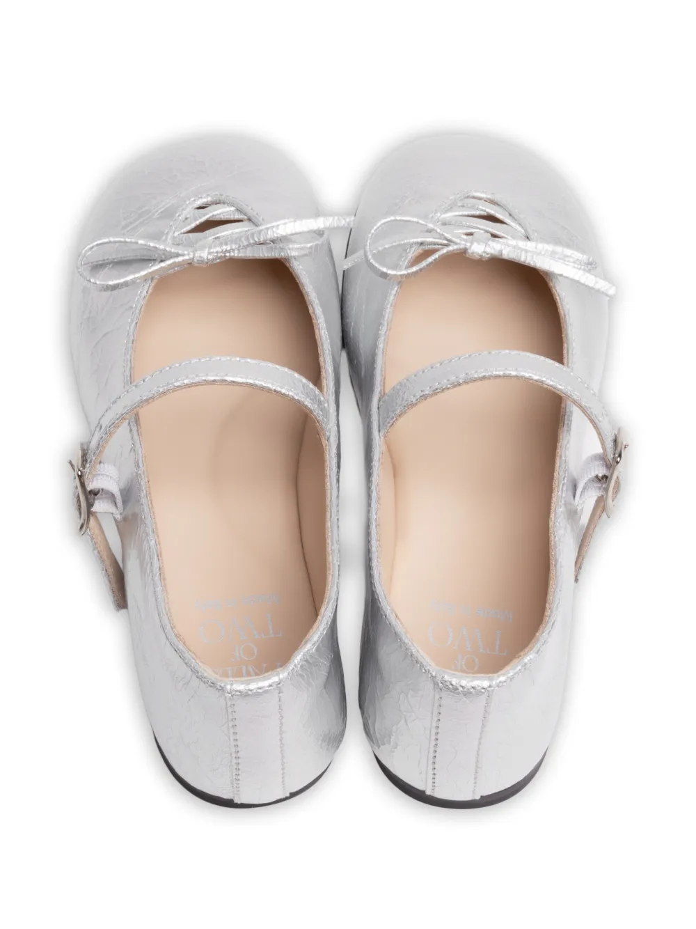 Tales of Two Yasmin ballerina's met gesp Zilver