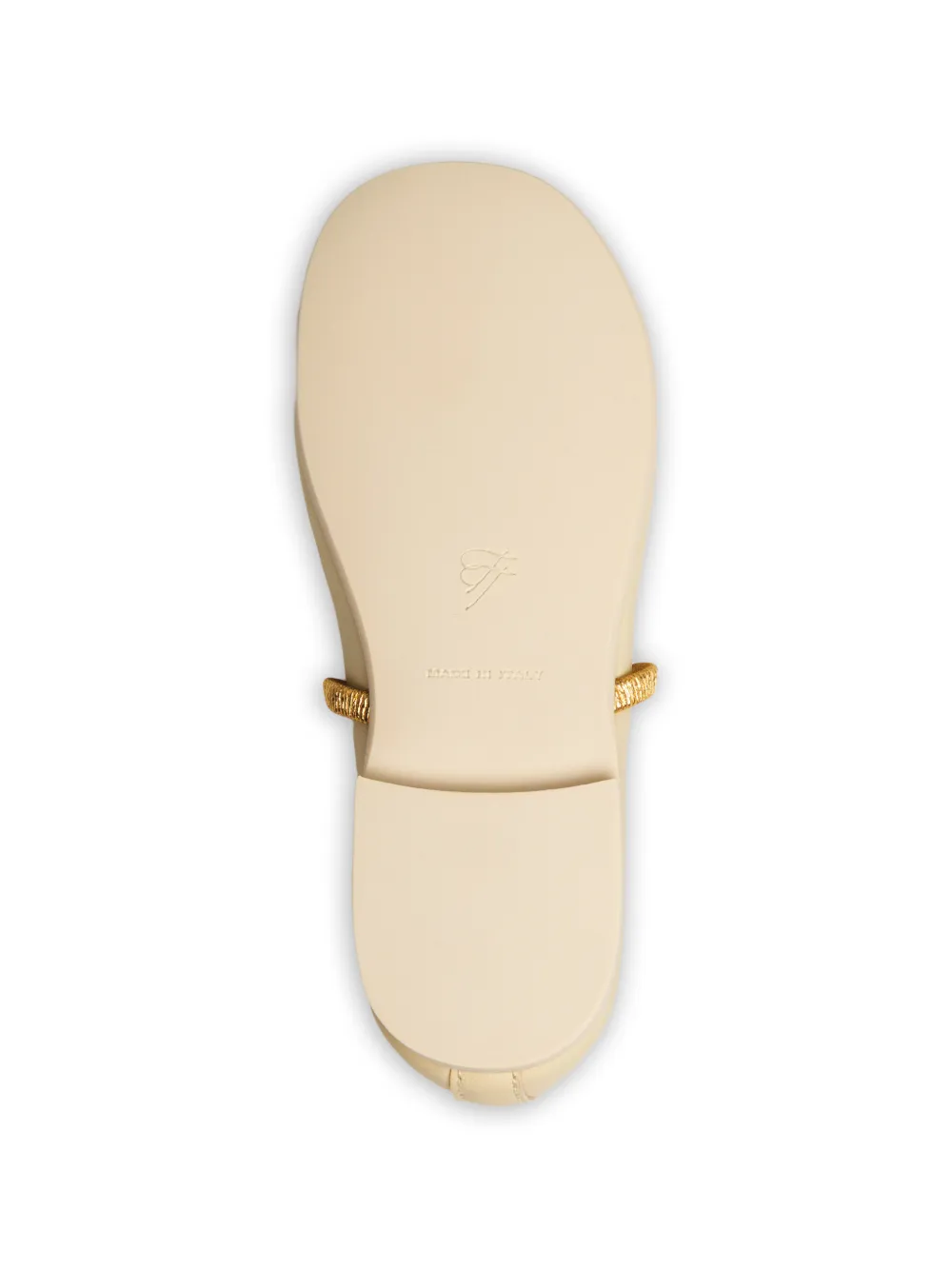 Tales of Two Guli Mini leren ballerina's Beige