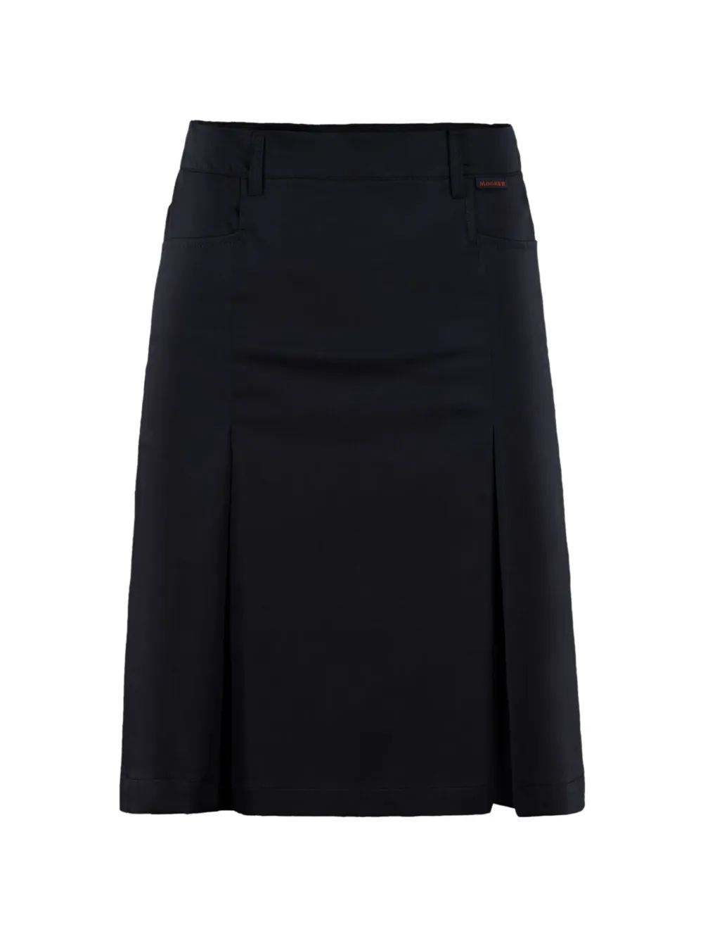 Moorer pleated skort - Blu