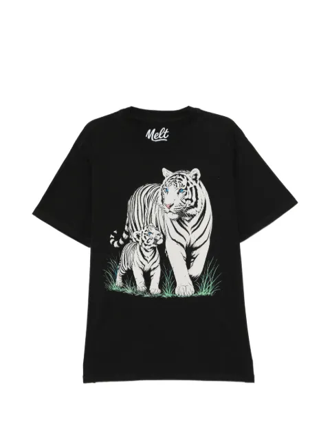 Melt tiger-printed T-shirt