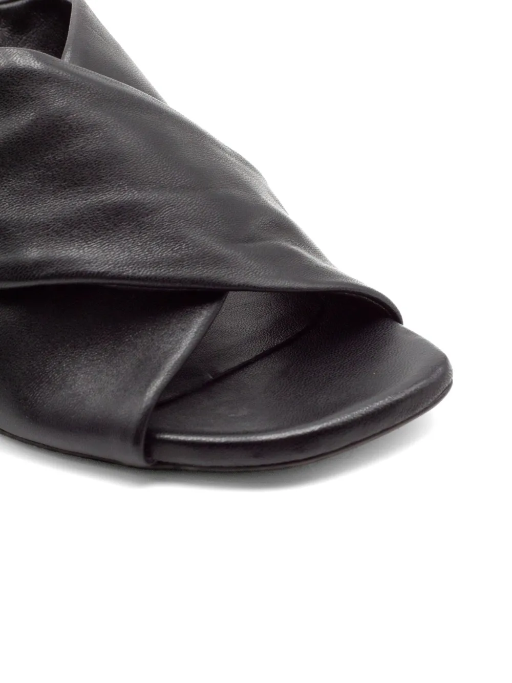 Julie Dee crisscross-strap sandals Zwart