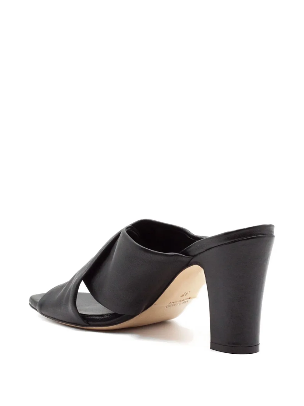 Julie Dee crisscross-strap sandals Zwart