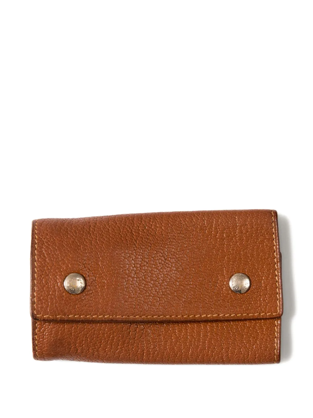 Hermès Pre-Owned 2000's key case - Marrone