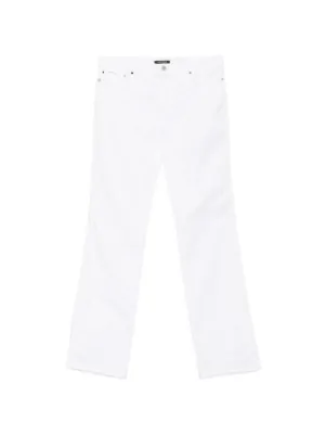 Romeo Gigli Pre-Owned 1990s zip-detail Trousers | White | FARFETCH RO