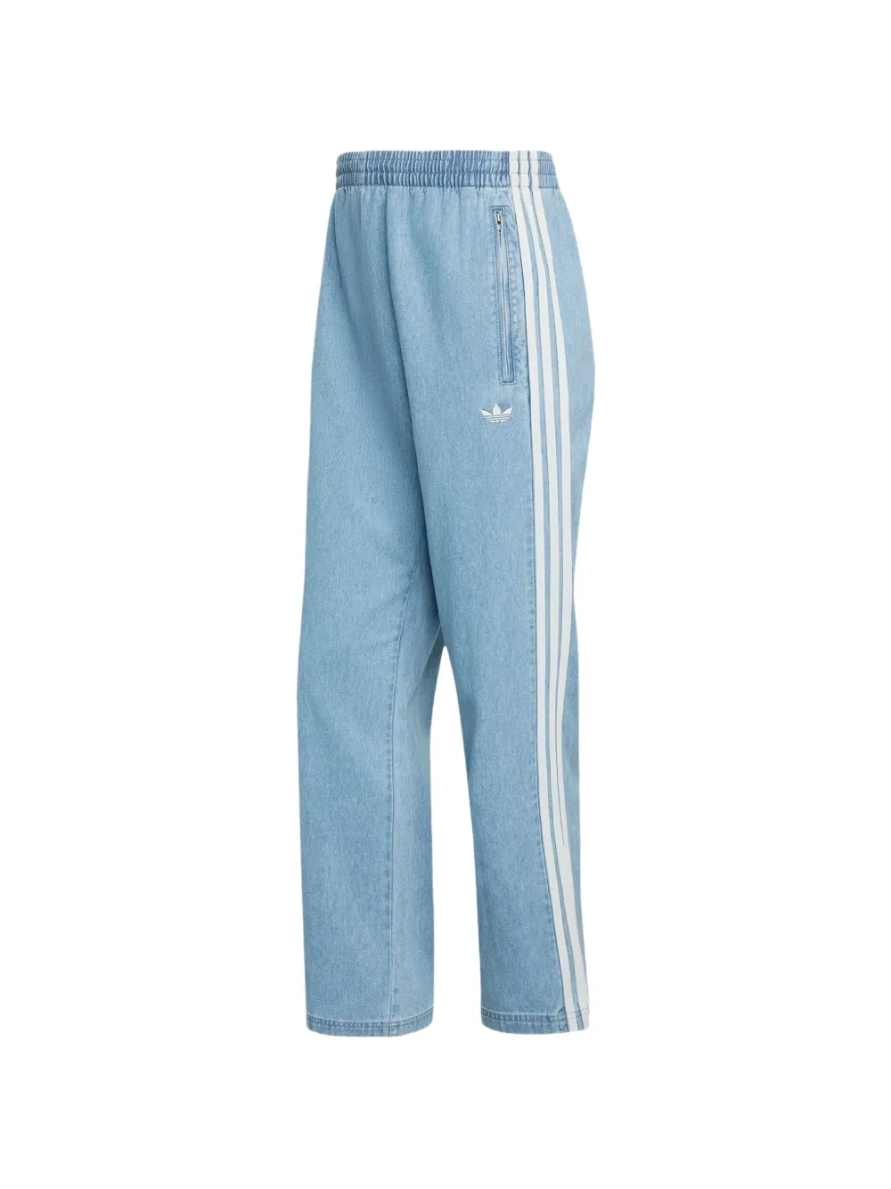 adidas side-stripe track pants - Blau