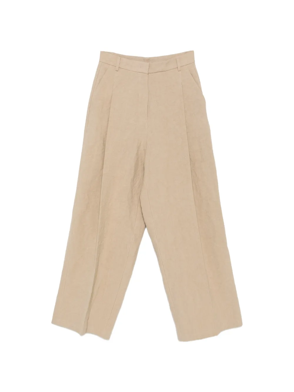 Nº21 pleated wide-leg trousers - Toni neutri