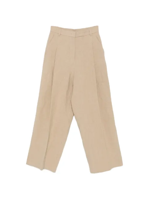 Nº21 pleated wide-leg trousers