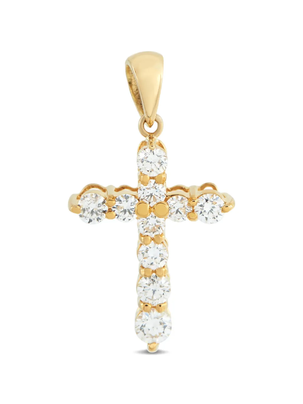 LB Exclusive diamond cross pendant - Oro