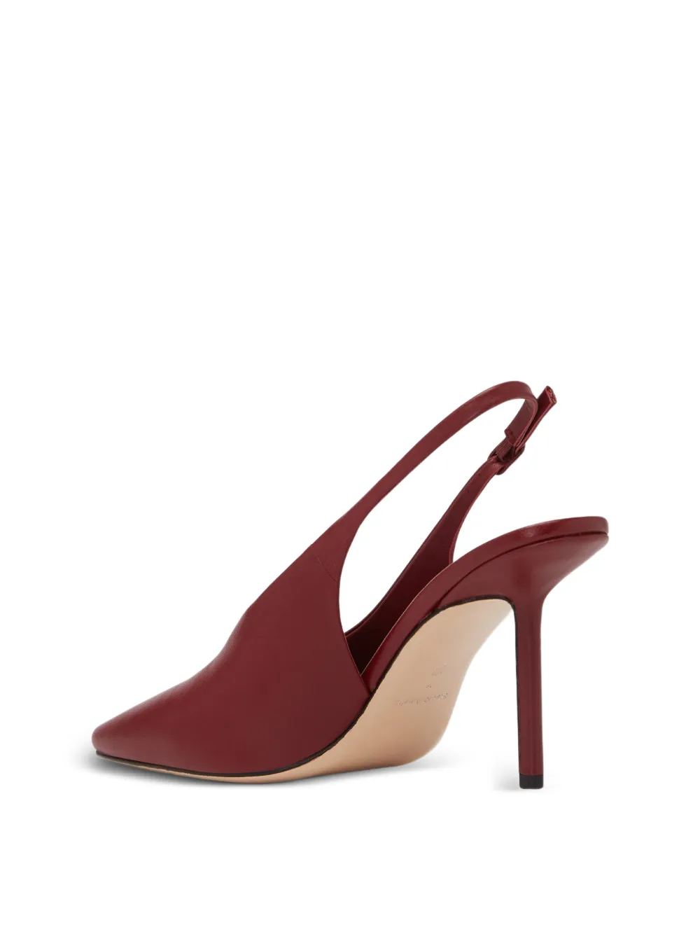 Studio Amelia Sierra Square-toe Slingback Pumps In Multi