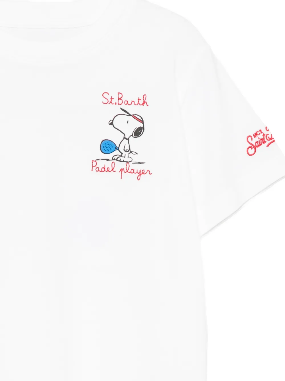 MC2 Saint Barth Kids x Peanuts Portland T-shirt Wit
