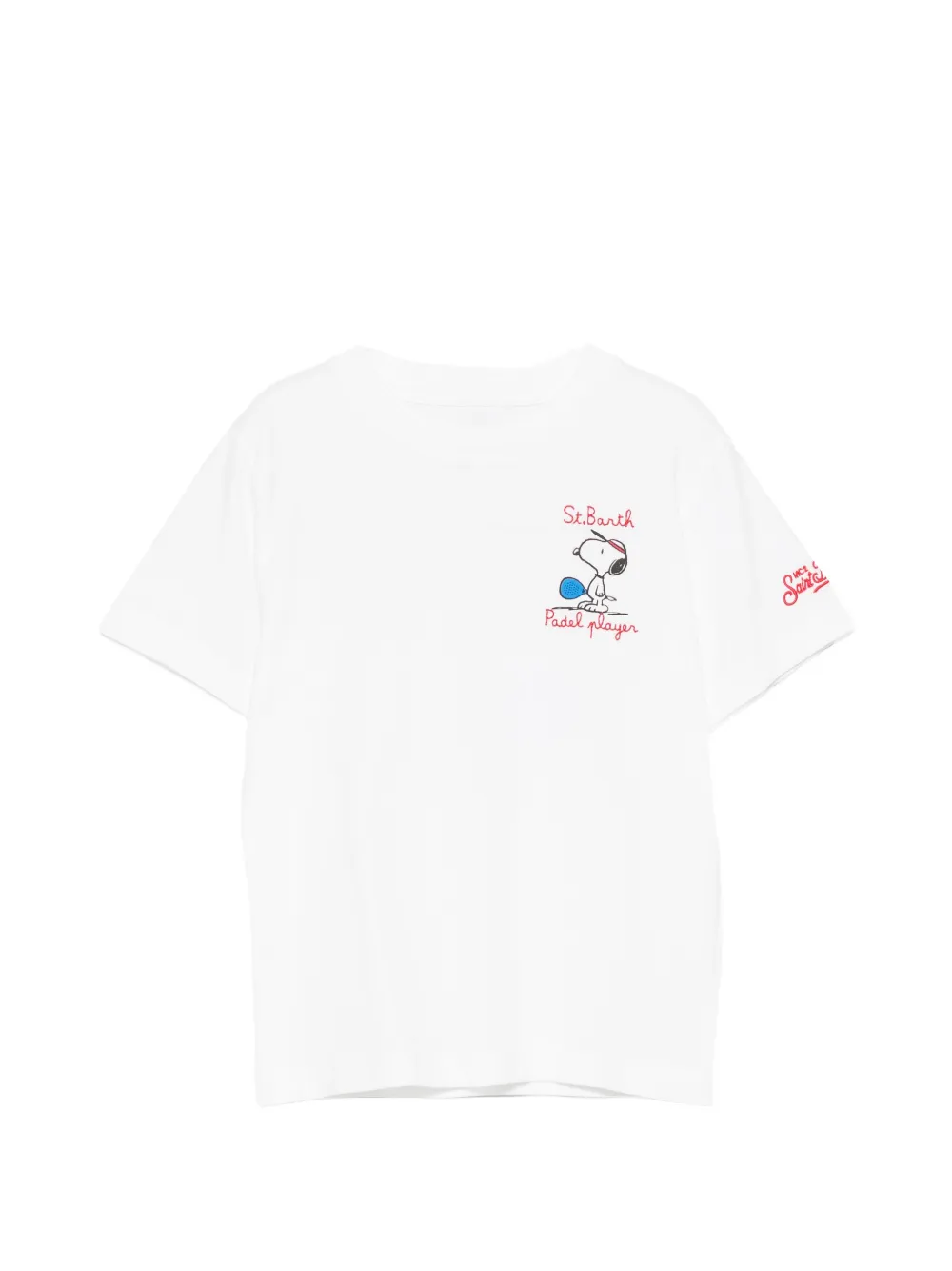 MC2 Saint Barth Kids x Peanuts Portland T-shirt Wit