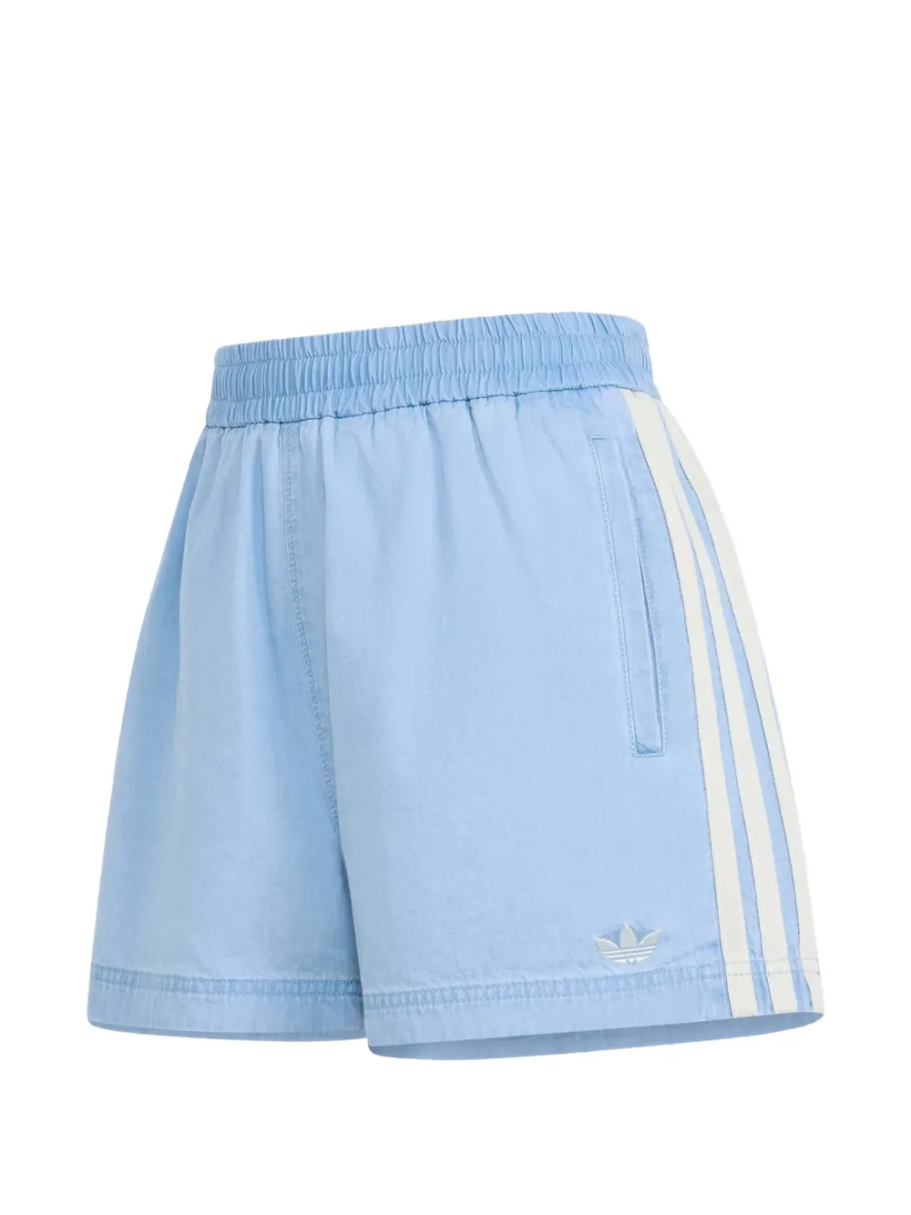 adidas Summer Glow side-stripe shorts - Blue