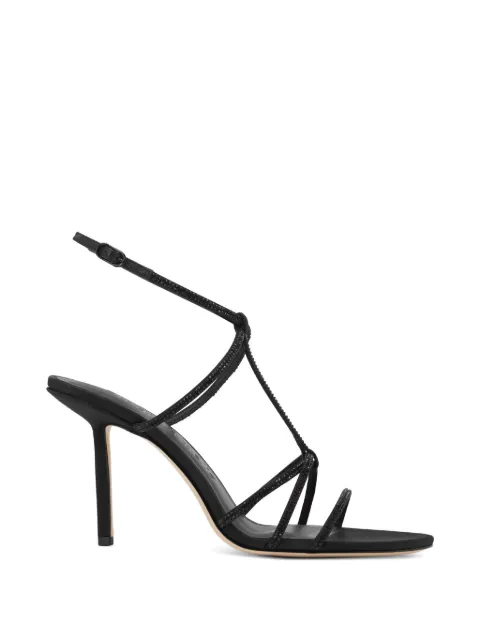 Studio Amelia Minuit diamante-embellished sandals