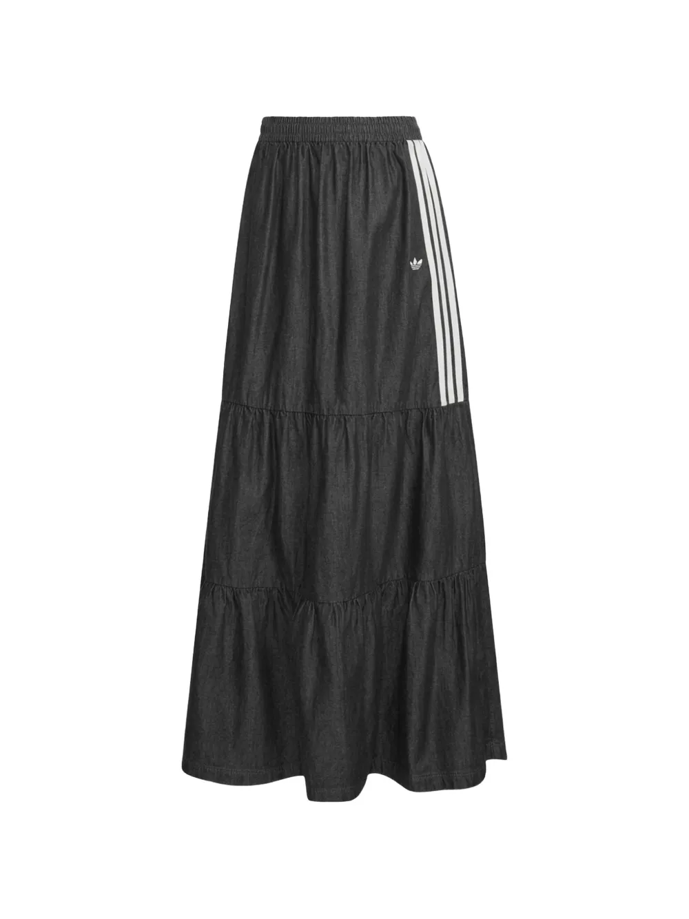 adidas denim maxi skirt - Nero