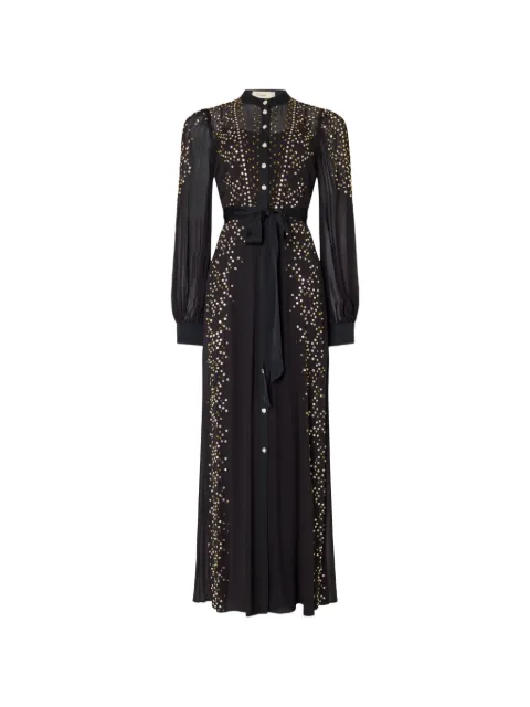 Temperley London robe longue Oberon à cristaux