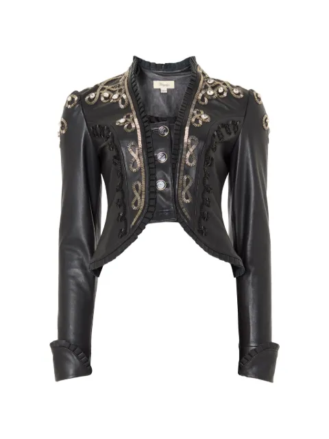Temperley London veste Balthazar brodée