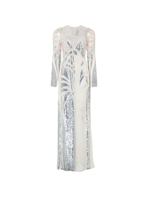 Temperley London robe longue Mariana à sequins