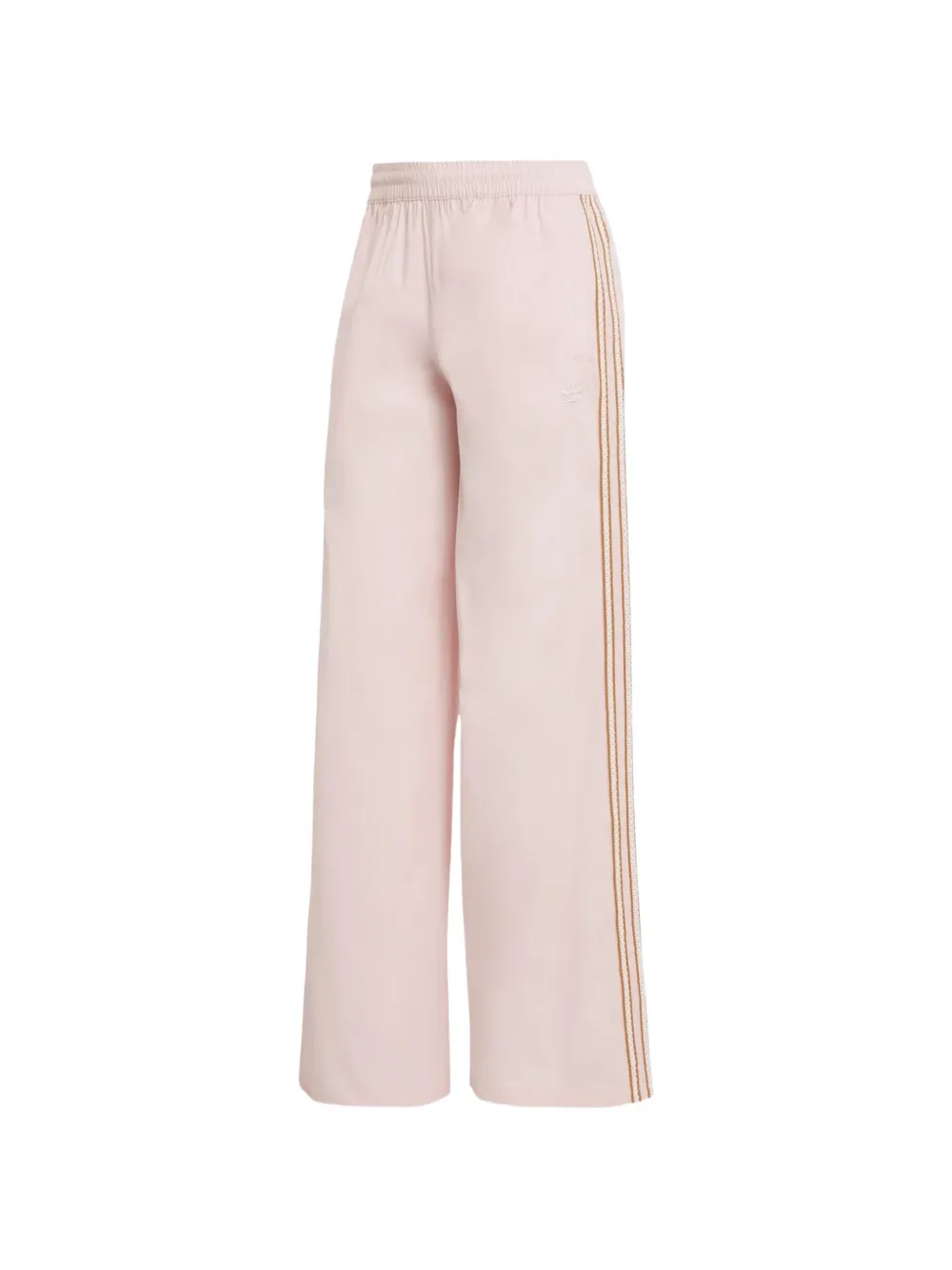 adidas Summer Glow side-stripe wide-leg trousers - Rosa