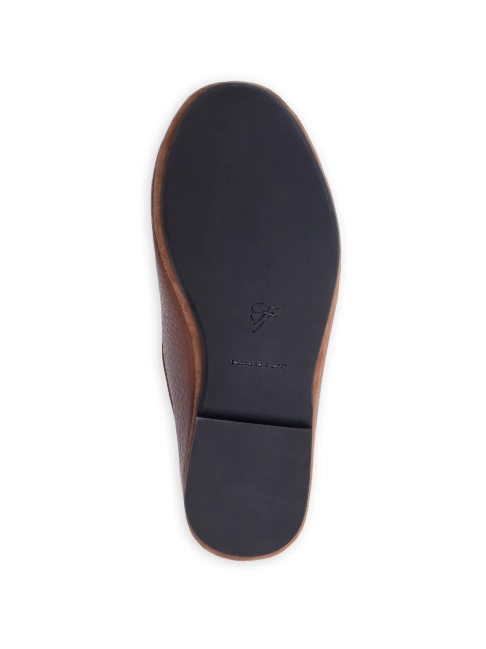 Tales of Two Zayan leren loafers met kwastjes Bruin