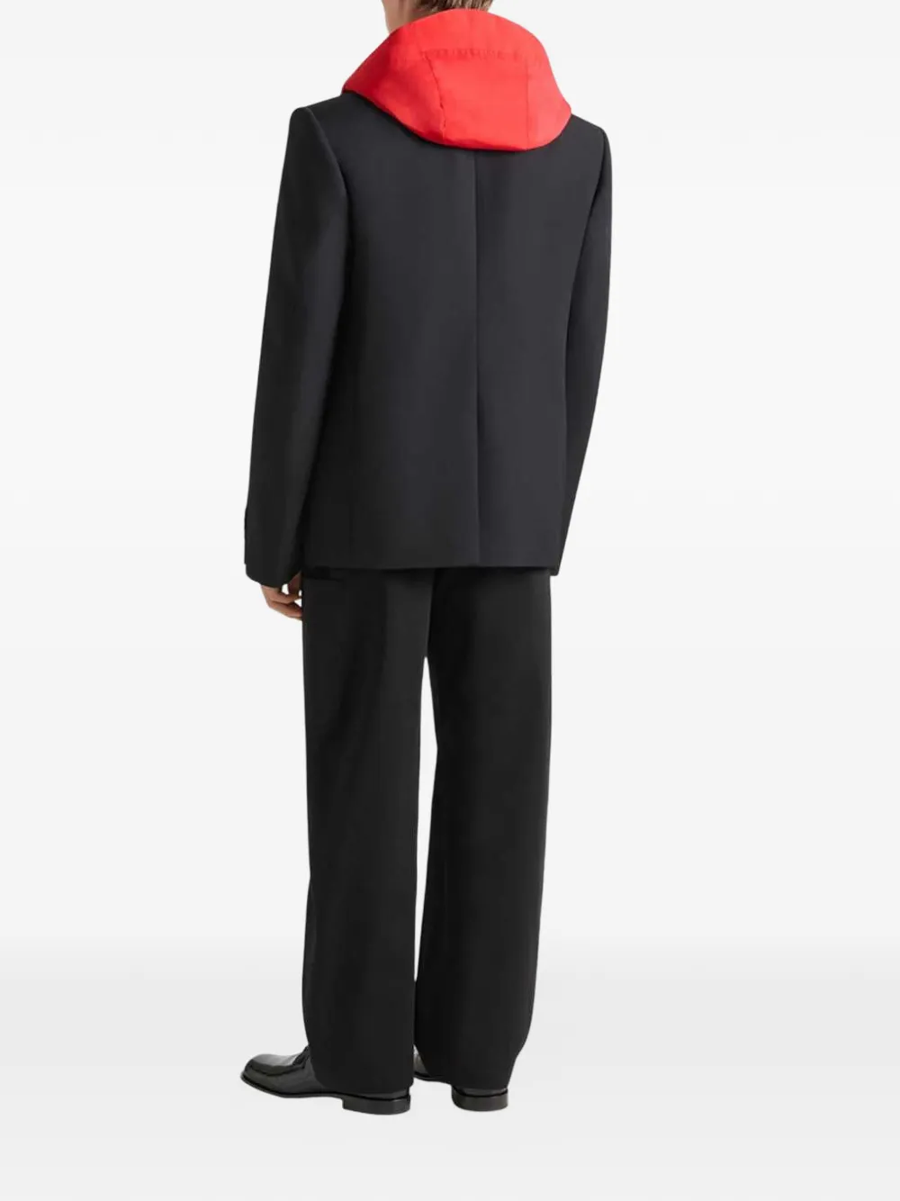 Givenchy Wollen blazer met enkele rij knopen Zwart