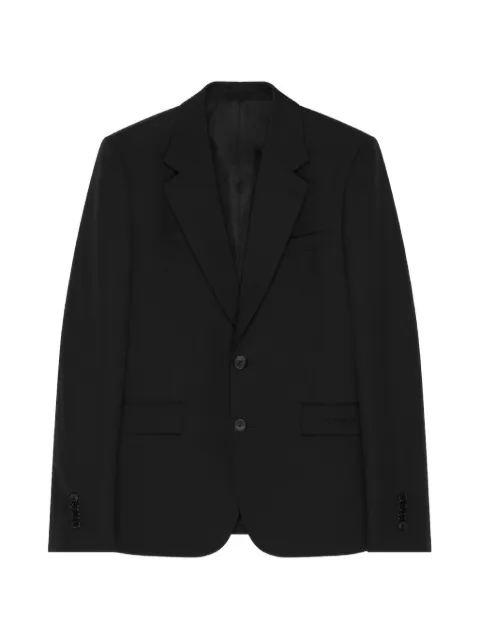 Givenchy single-breasted regular jacket in wool