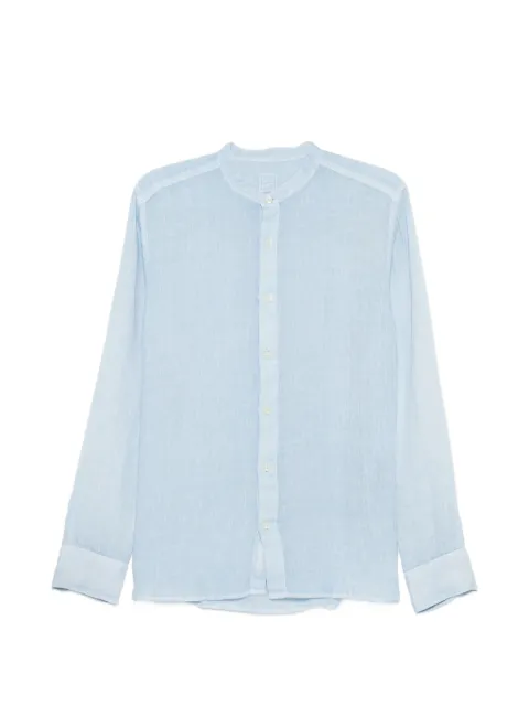 120% Lino mandarin-collar shirt