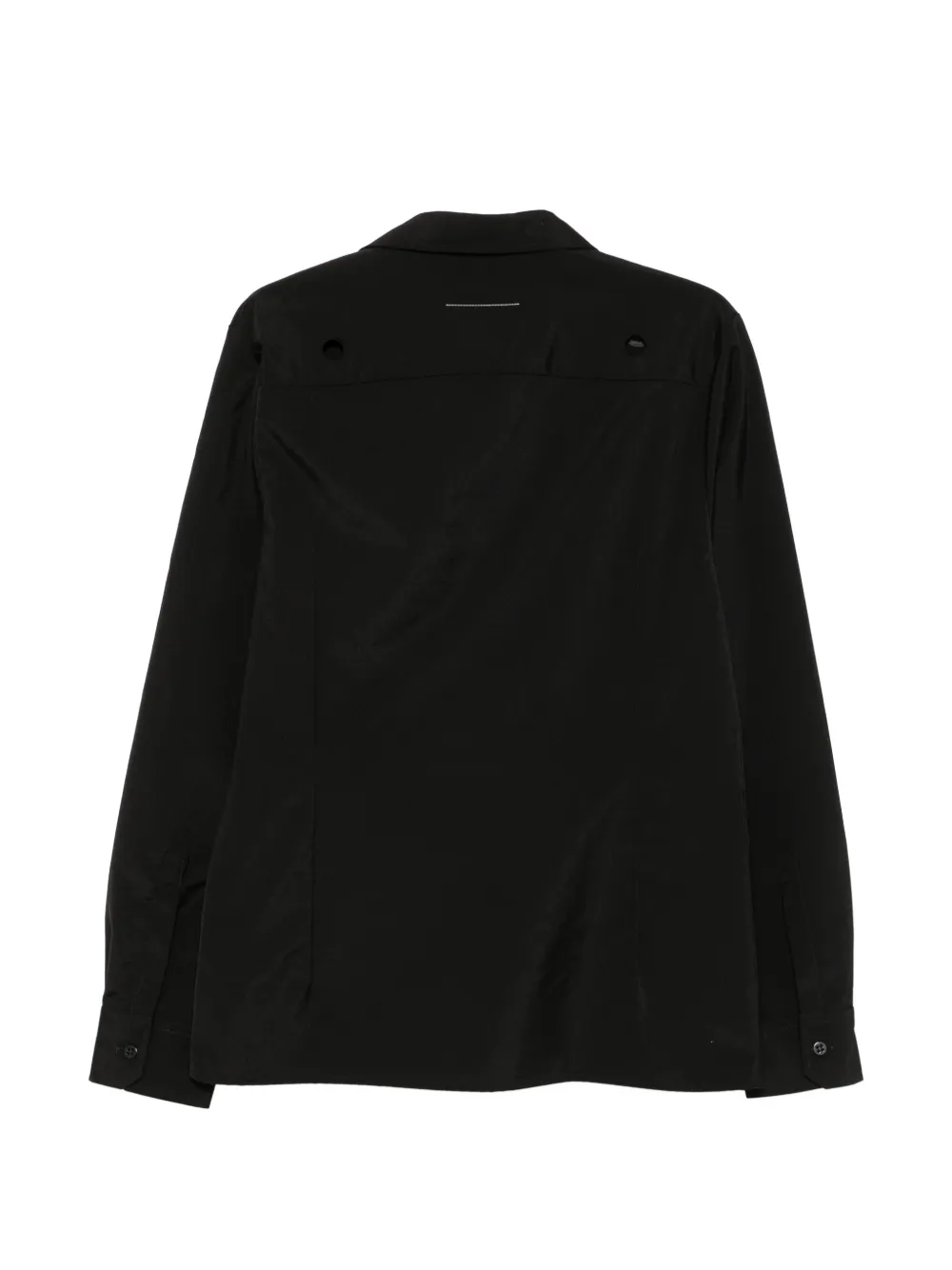 MM6 Maison Margiela Overhemd met uitgesneden detail Zwart