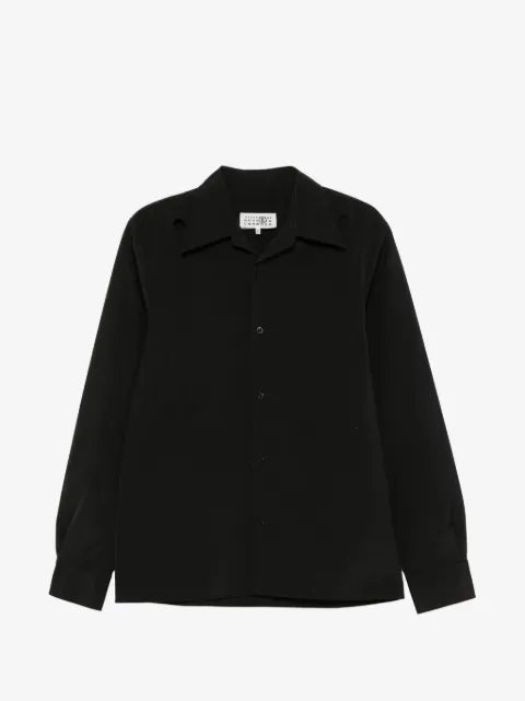 MM6 Maison Margiela Camicia a maniche lunghe con cut-out