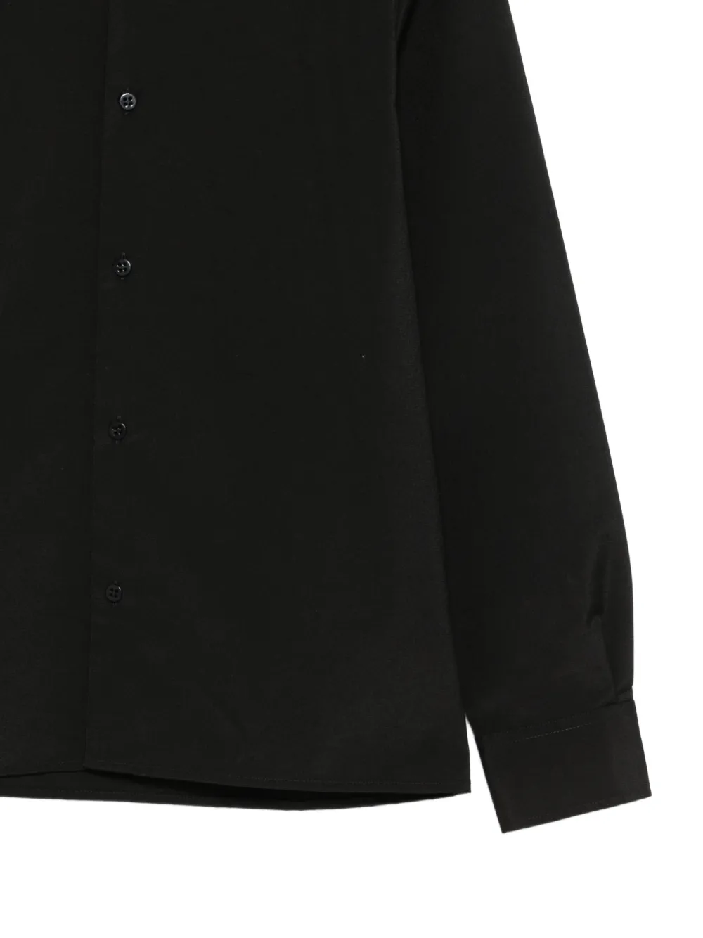 MM6 Maison Margiela Overhemd met uitgesneden detail Zwart