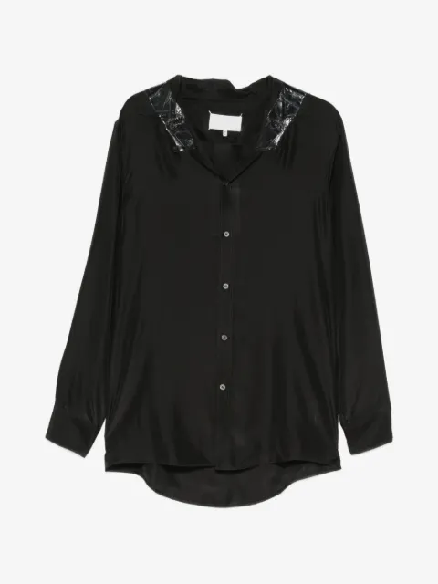 Maison Margiela tape-detail shirt