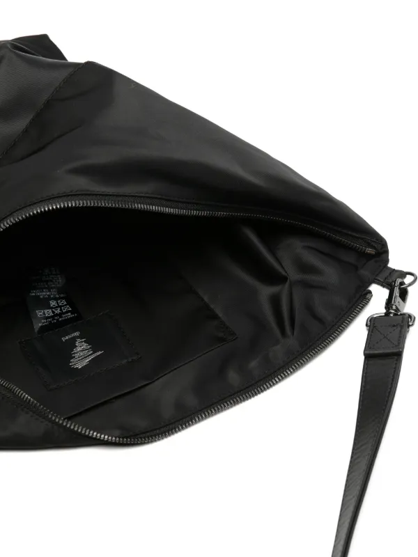 Discord Yohji Yamamoto アシンメトリー ロゴパッチ ショルダーバッグ