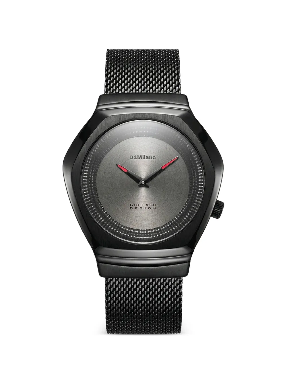 D1 Milano x Giugiaro Design 40mm watch - Nero