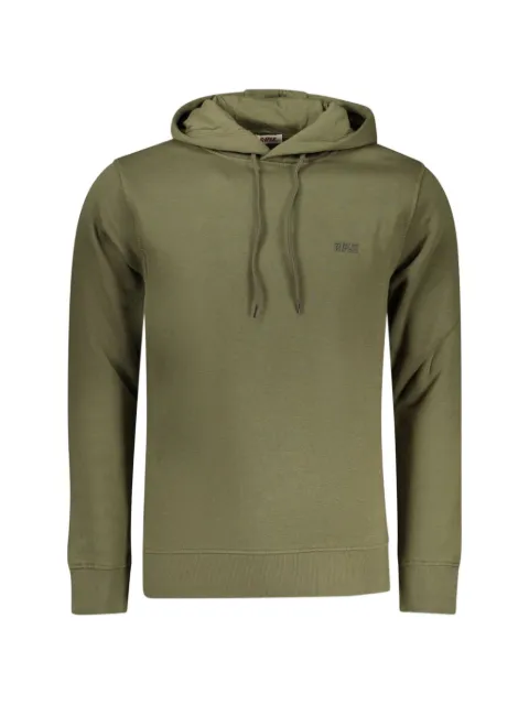 RIFLE logo-embroidered drawstring hoodie