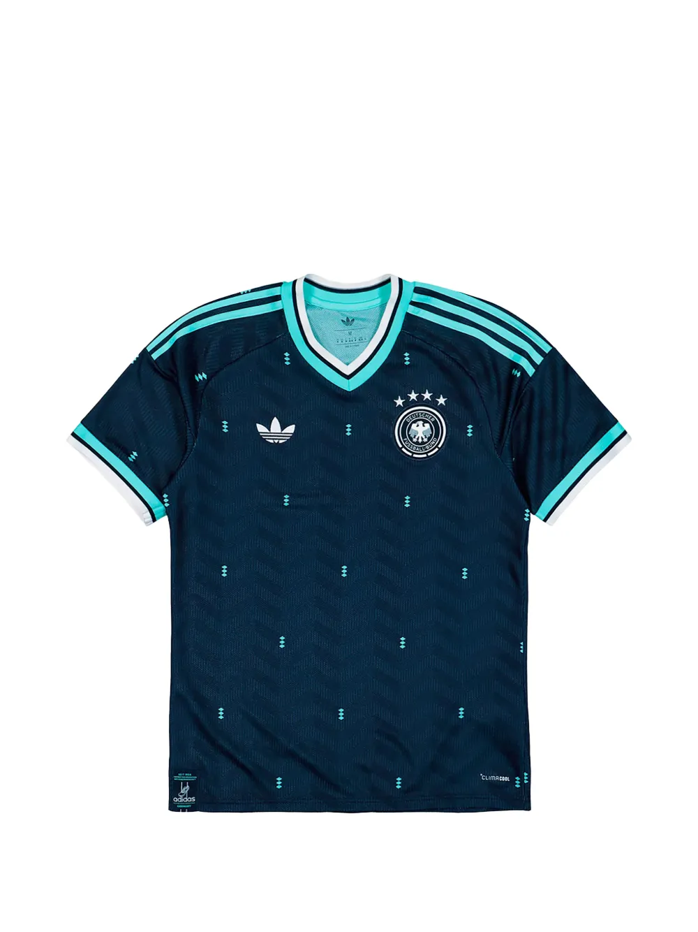 adidas x FIFA Germany 26 Away V-neck T-shirt - Blau