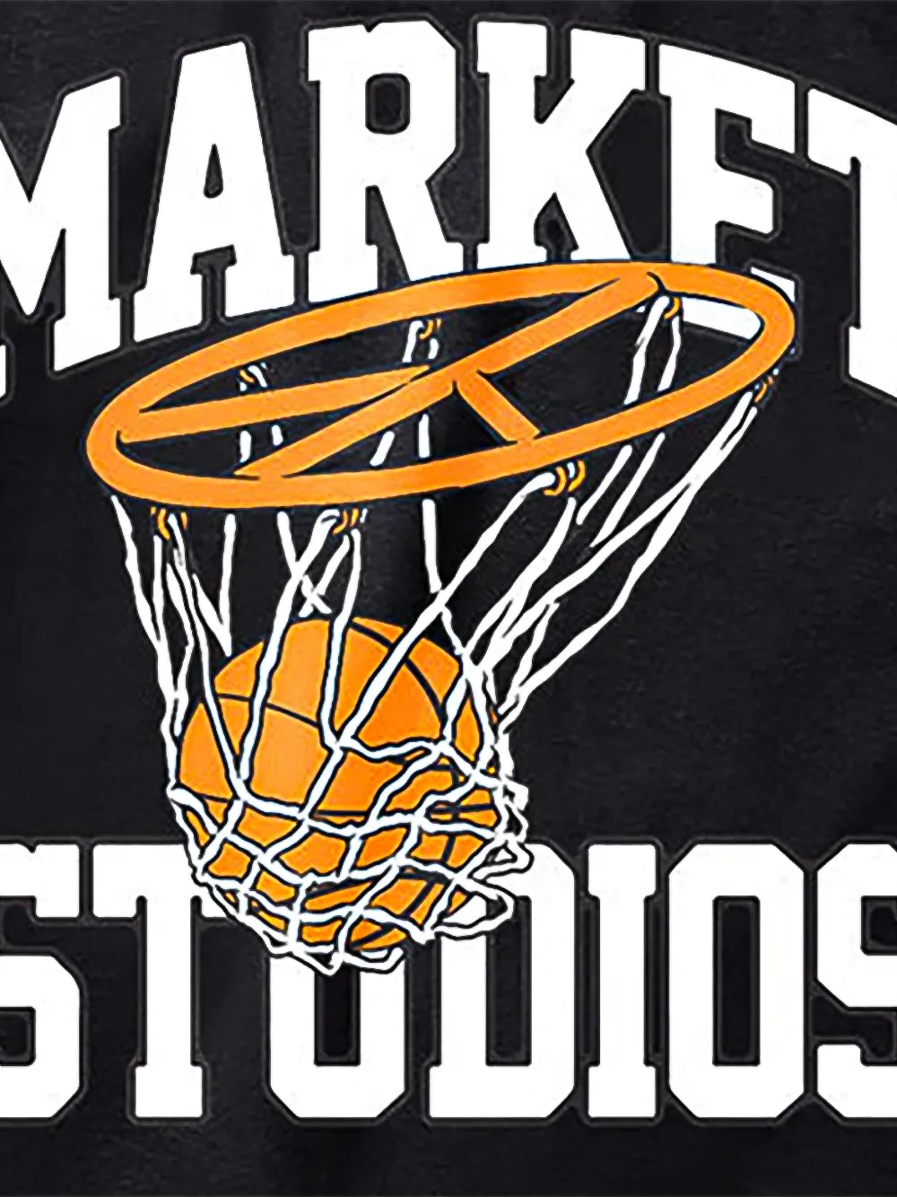 MARKET T-shirt met grafische print Zwart