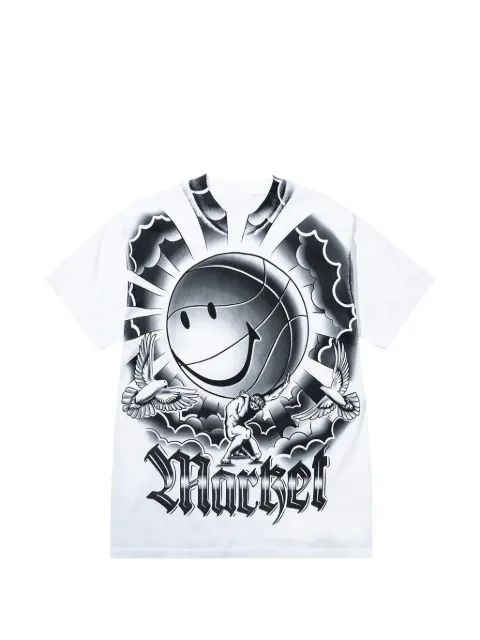MARKET playera con estampado gráfico