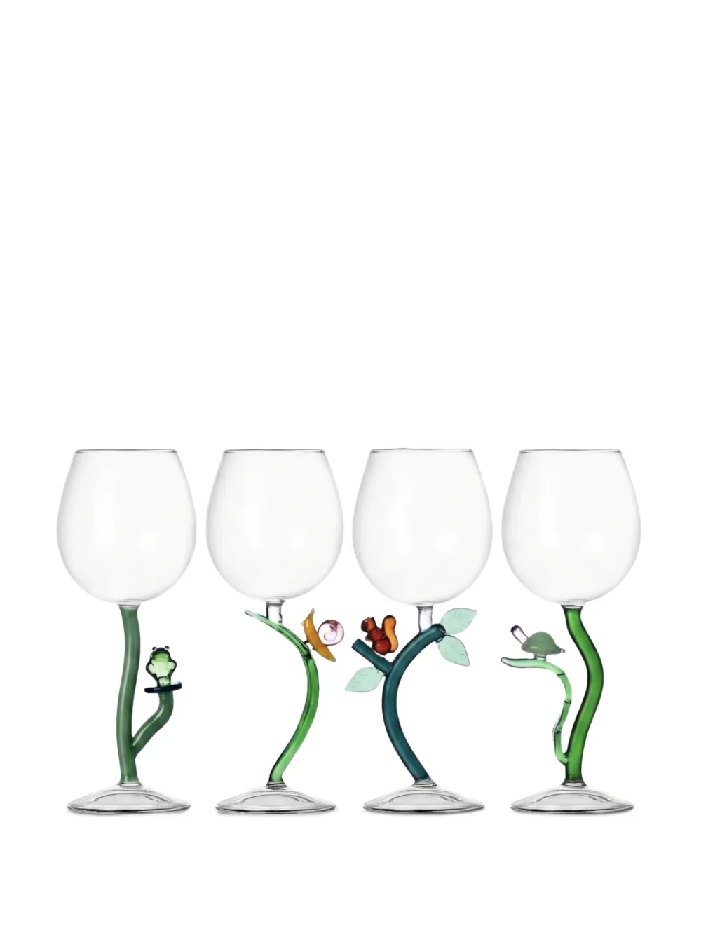Ichendorf Milano Animal Farm wine glasses (set of four) - Verde