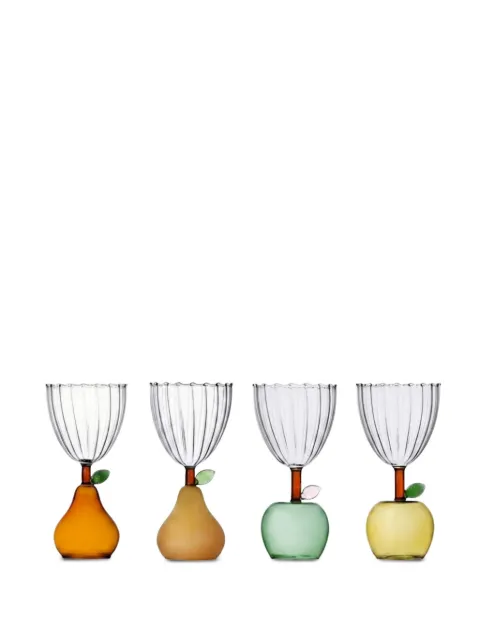 Ichendorf Milano Fruits and Flowers wine glasses (set of four)