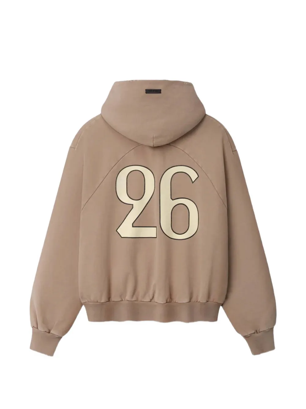 Fear Of God Hoodie met logoprint Beige