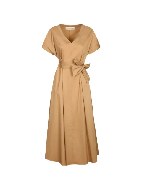Blanca Vita Midikleid mit V-Ausschnitt