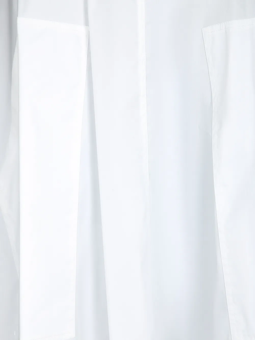 Blanca Vita Rok met elastische tailleband en opgestikte zak Wit