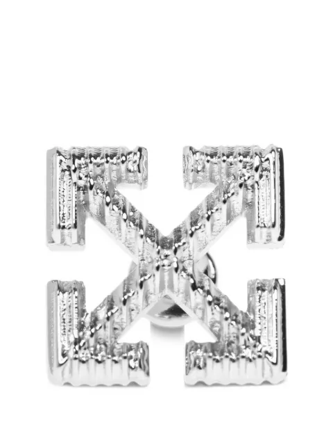 Off-White Arrows textured earring