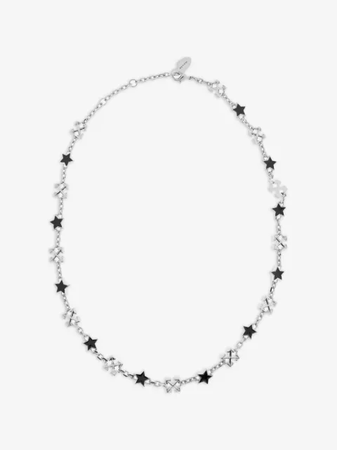 Off-White Arrows star-motif necklace
