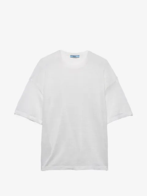 Prada リネン Tシャツ