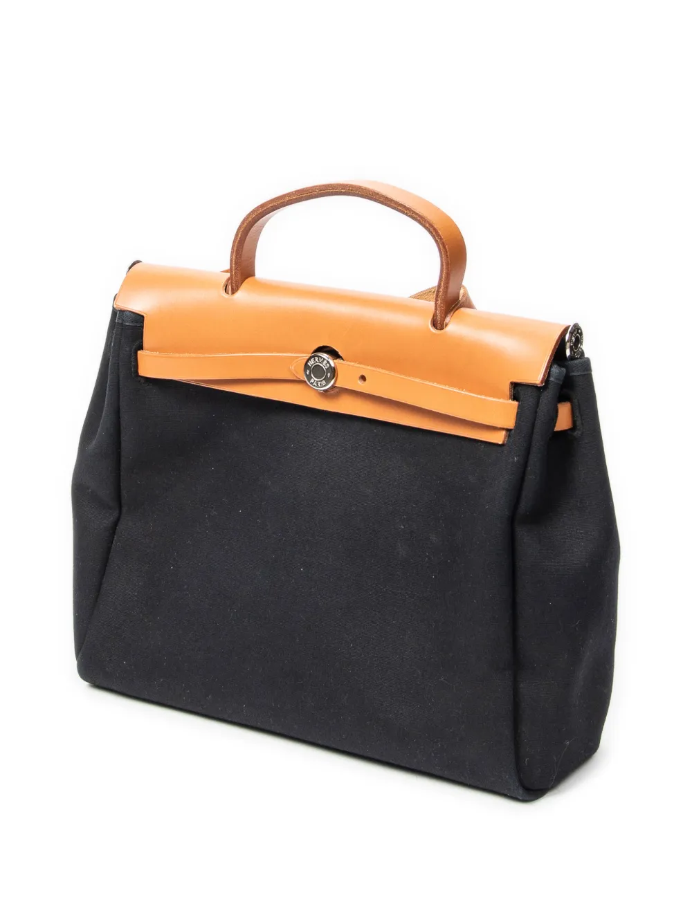 Hermès Herbag shoulder bag in Schwarz