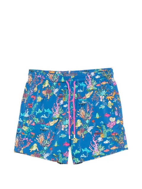 Vilebrequin Moorise sea-life print swim shorts